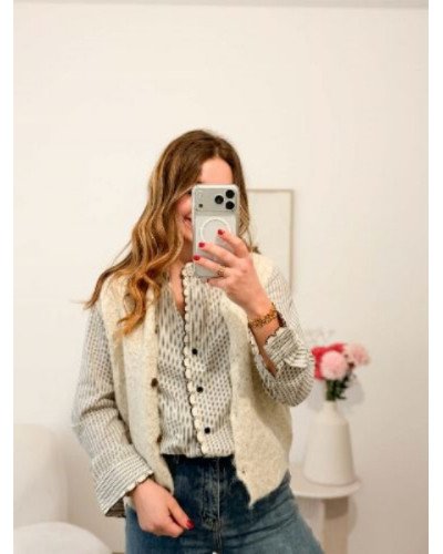 Blouse rayée Constance – Style élégant et livraison rapide