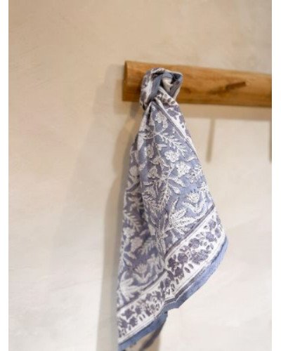 Foulard Calcutta gris - 50cm
