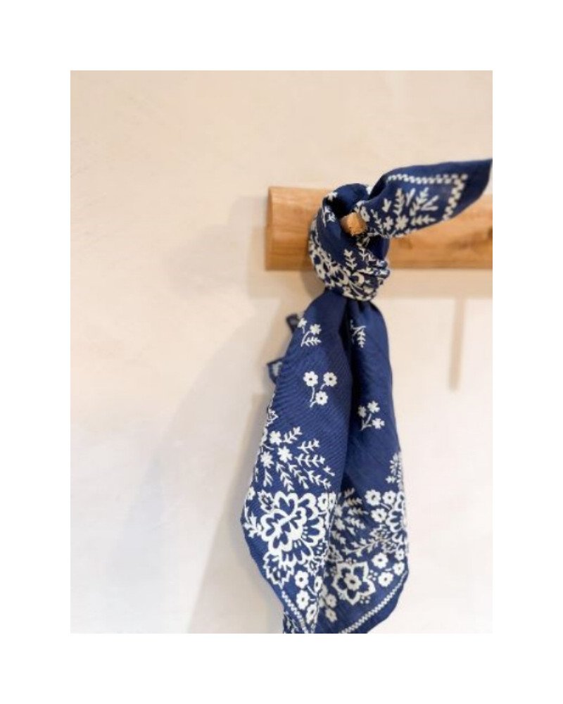 Foulard Mysore bandana – Bleu marine