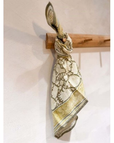 Foulard - Iris feuille