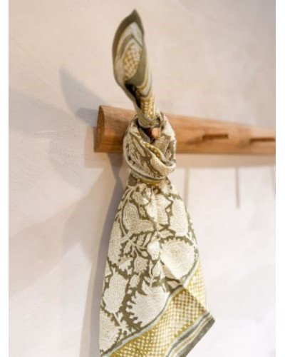 Foulard - Iris feuille