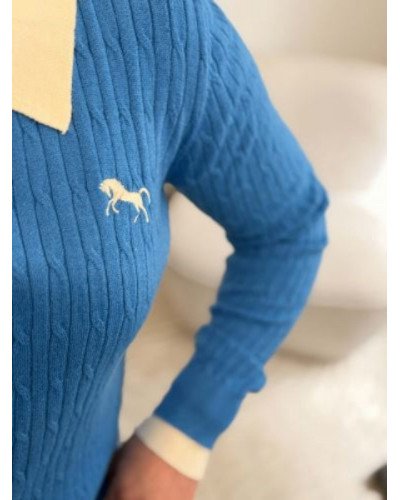 Gilet Horse - Bleu