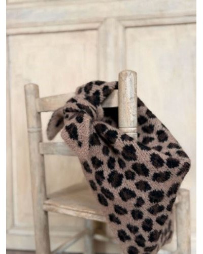 Triangle léopard - Camel