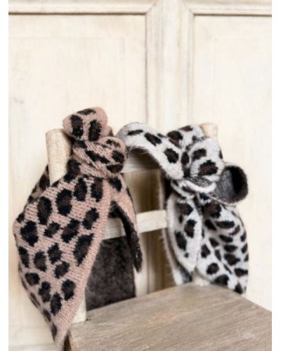 Triangle léopard - Camel