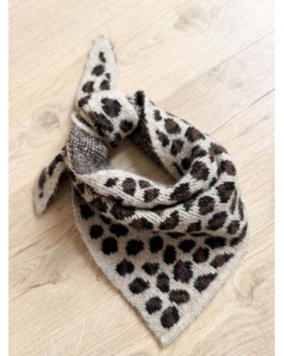 Triangle léopard - Beige