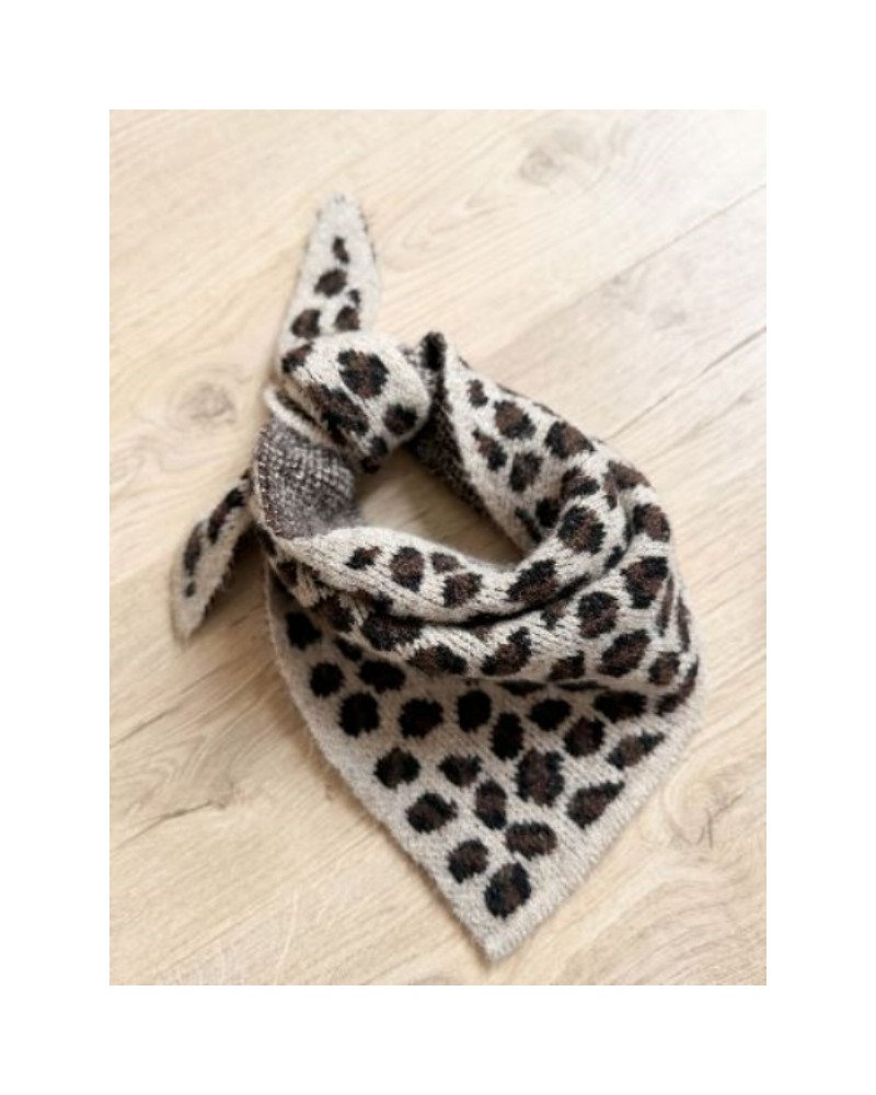 Triangle léopard - Beige