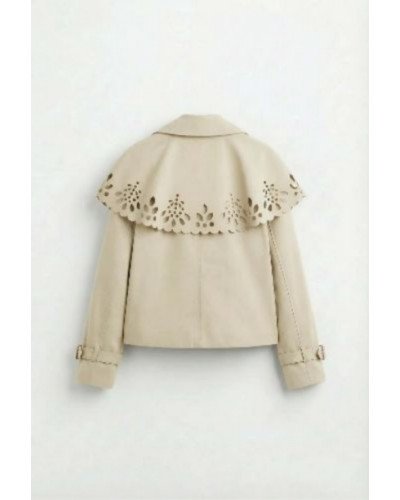 Trench court beige