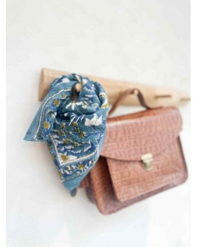 Foulard Delhi Céladon 50 cm
