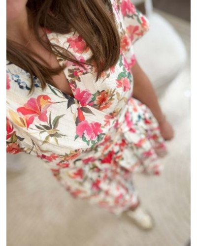 Robe fleurie
