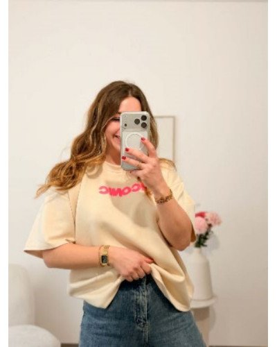 T-shirt ICONIC - Beige