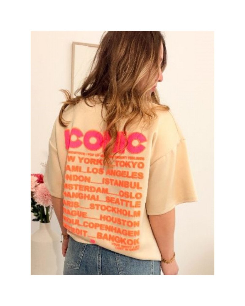 T-shirt ICONIC - Beige