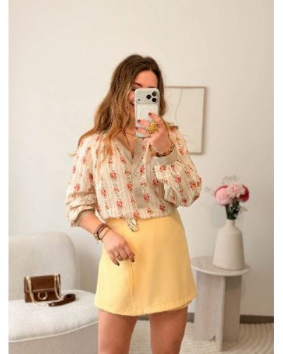 Blouse fleurie - Vintage