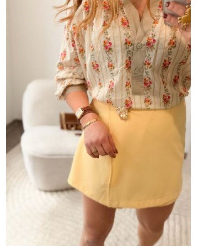 Blouse fleurie - Vintage