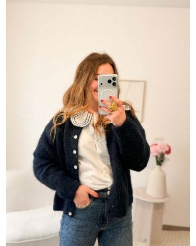 Chemisier col claudine