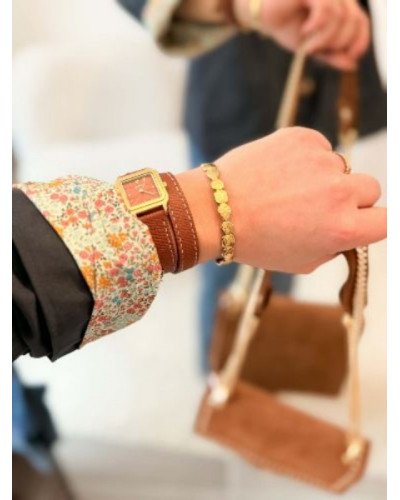 Trench col victorien bleu marine