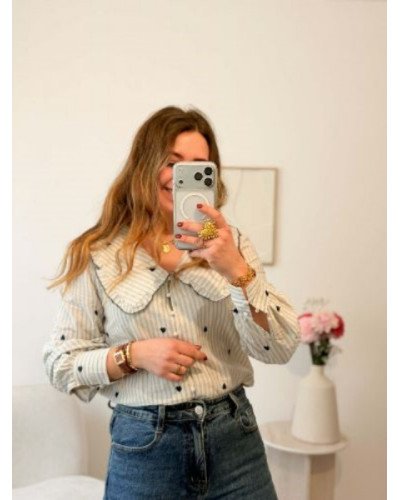 Chemisier coeur