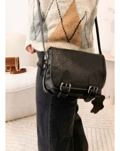 Pull à carreaux - Beige