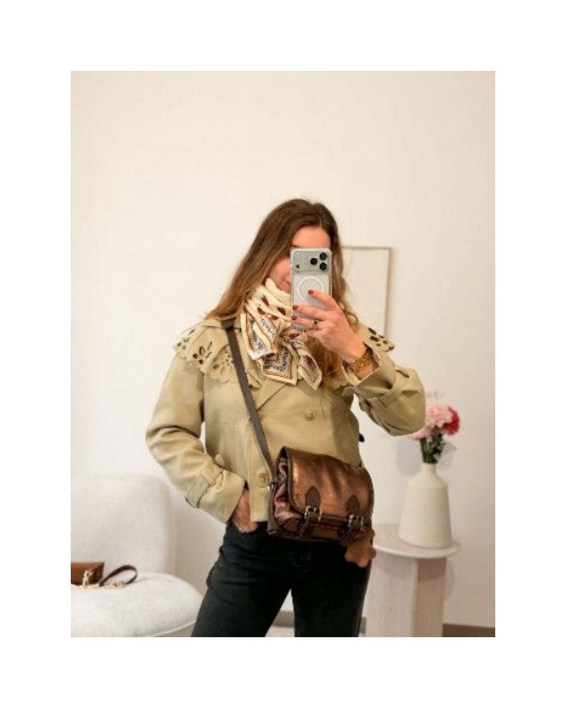 Foulard coton imprimé indien - Bonheur du Jour