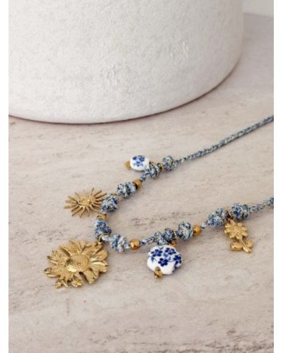 Collier cordon - Breloques