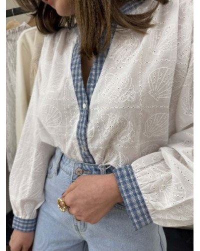 Blouse broderie anglaise