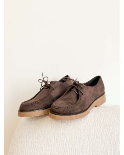Derbies mocassins - Marron