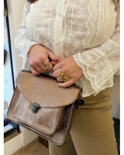 Chemise dentelle blanc