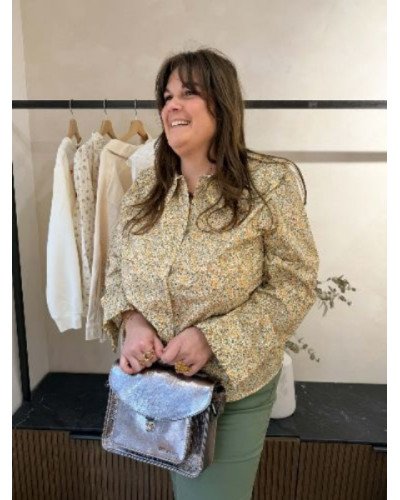 Blouse col claudine liberty