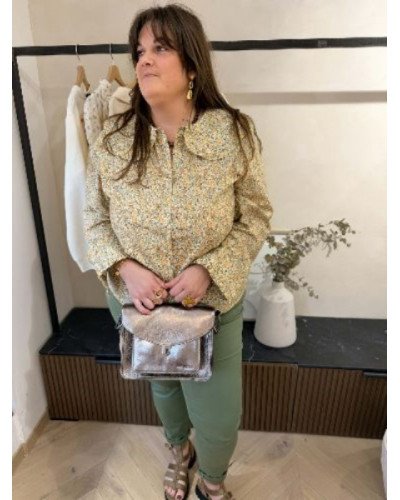 Blouse col claudine liberty