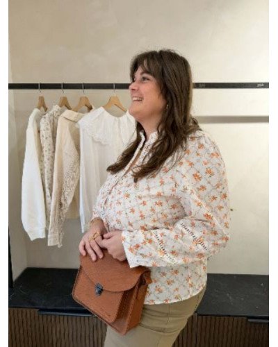 Blouse fleurie