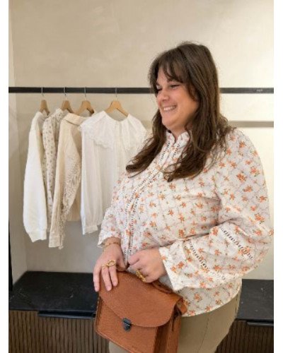 Blouse fleurie