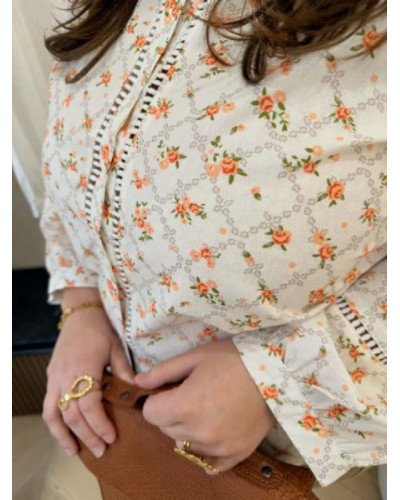 Blouse fleurie