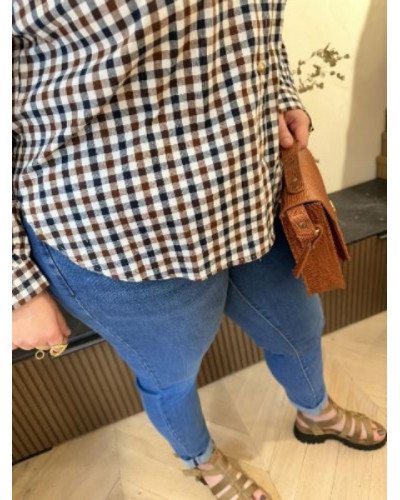 Chemise à carreaux