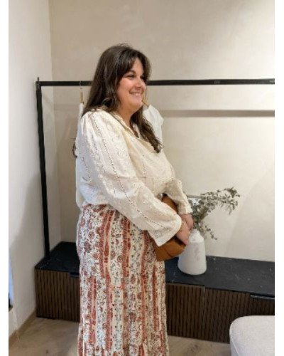 Chemise broderie anglaise