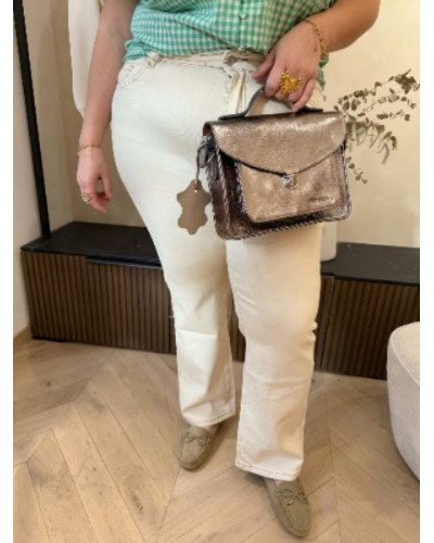 Chemisier vichy vert