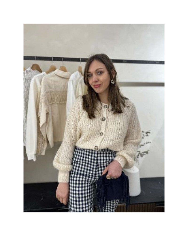 Gilet écru - Maille