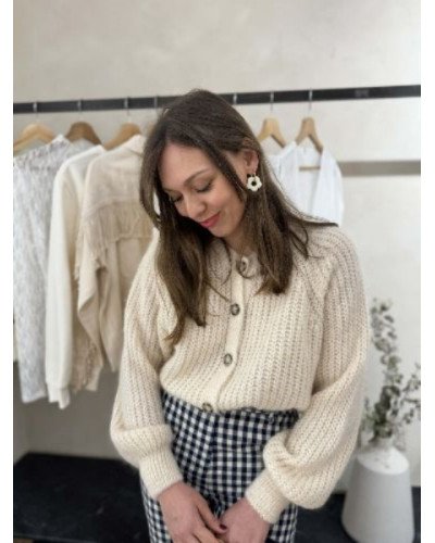 Gilet écru - Maille