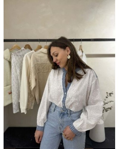 Blouse broderie anglaise