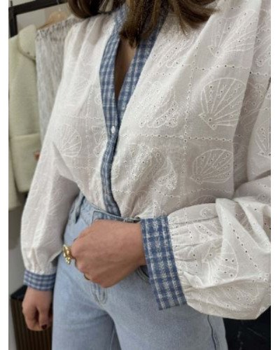 Blouse broderie anglaise