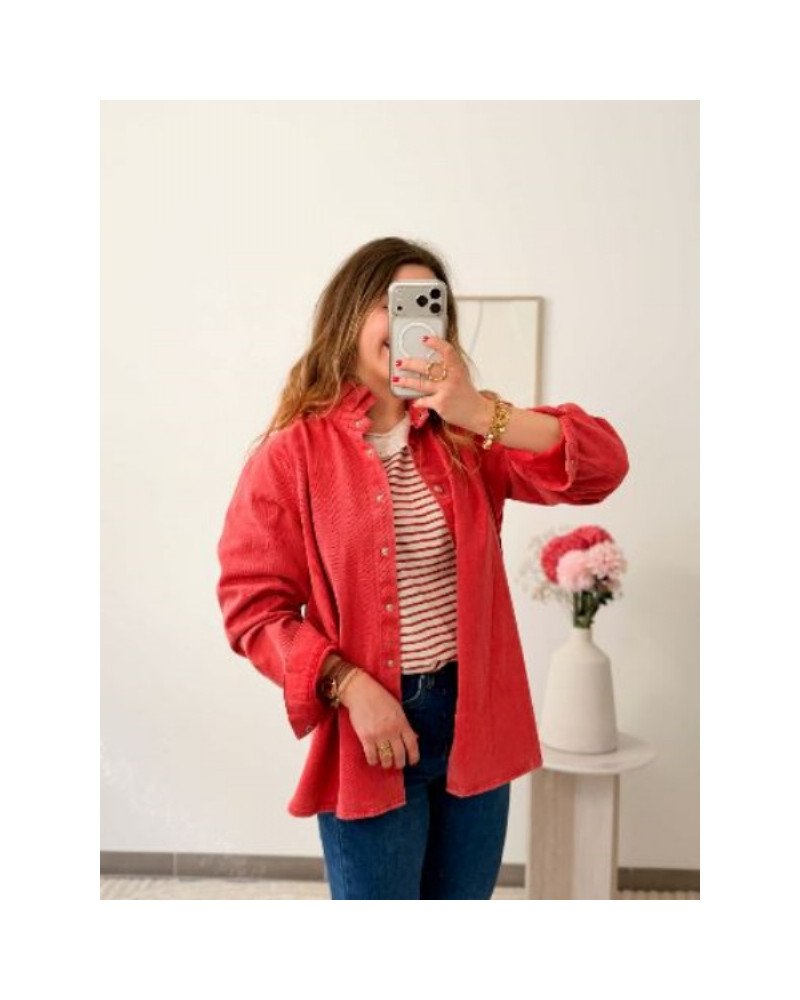 Veste Isaure - Rouge
