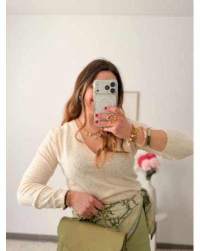 Foulard indien - Chandra green 