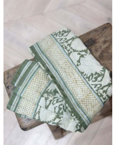 Foulard indien - Chandra green 