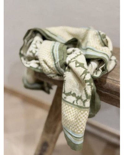 Foulard indien - Chandra green 
