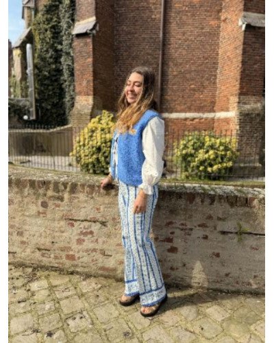 Blouse blouse à nouer - Coeur