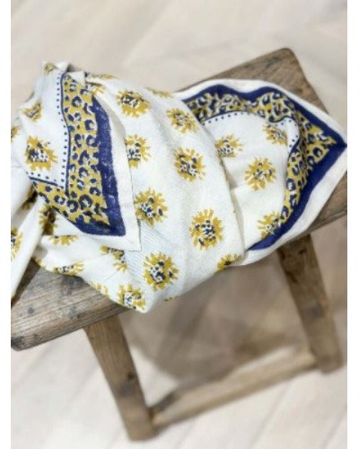 Foulard indien - Clarence ecru