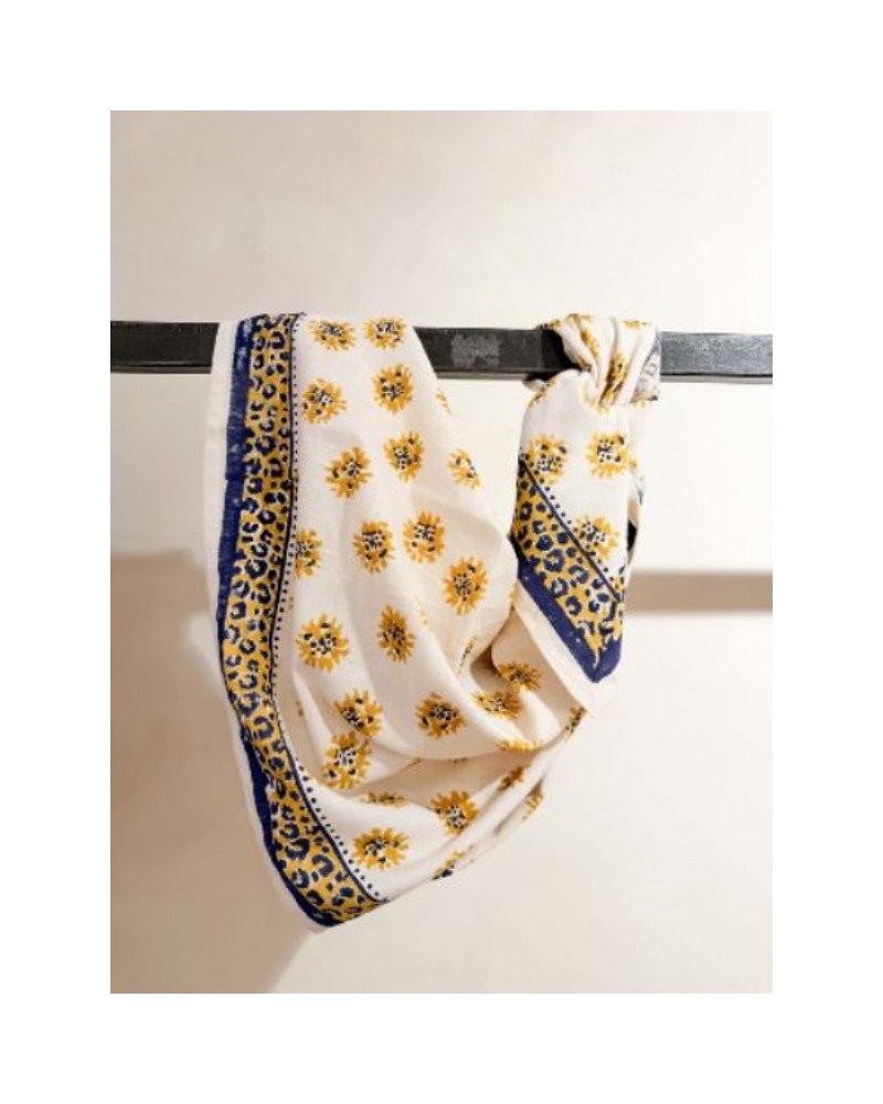Foulard indien - Clarence ecru