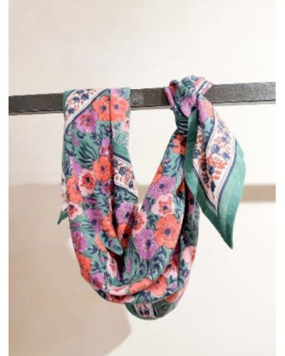 Foulard Indore Vert 100cm