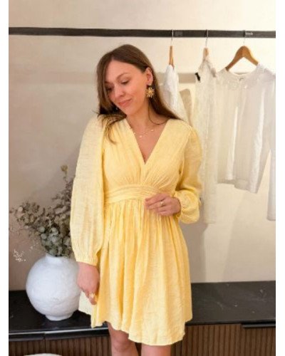 Robe jaune
