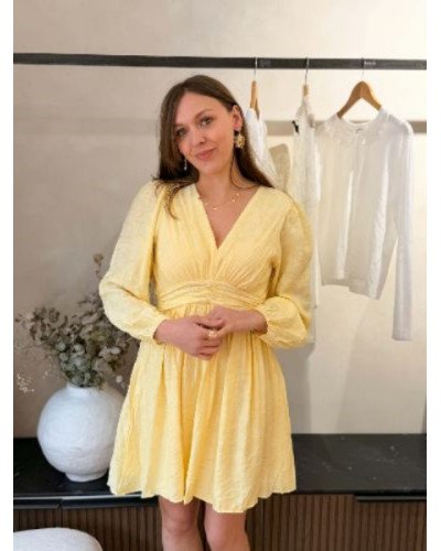 Robe jaune