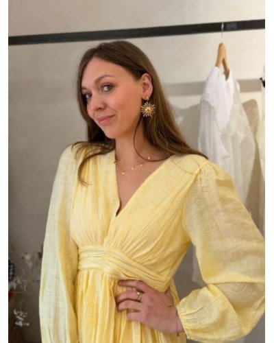 Robe jaune