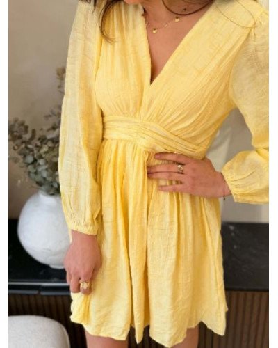 Robe jaune
